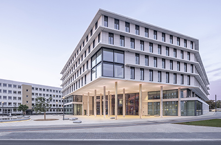 Die Gruppe GME Architekten BDA hat die Ausführungsplanung für den Neubau der Enercity AG in Hannover gemacht